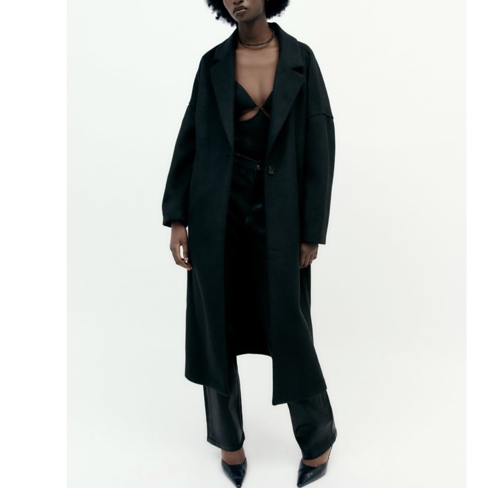 ZARA Extra Long Wool Coat